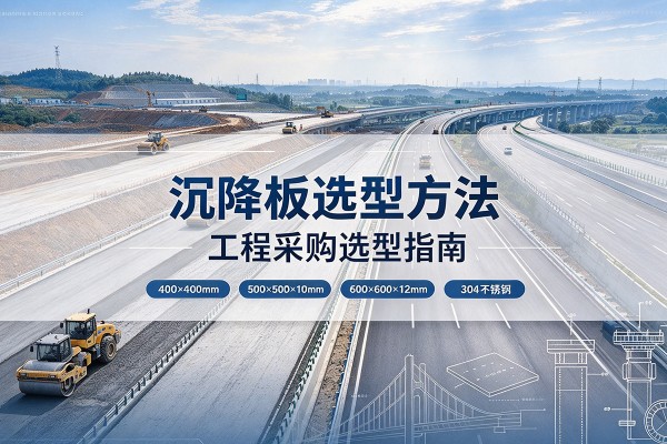 寒亭沉降板选择方法