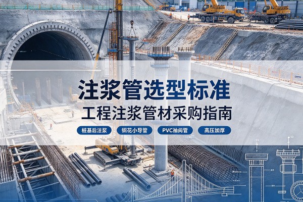 寒亭注浆管选型标准