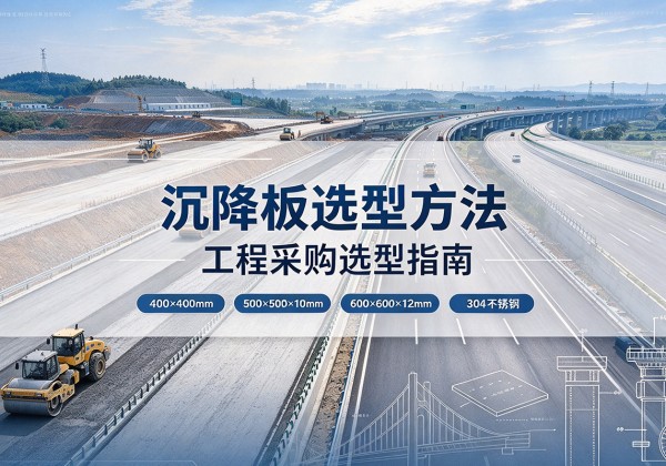 寒亭沉降板选择方法
